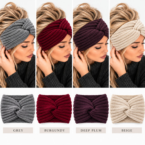 Ladies thick knitted winter - knitted,